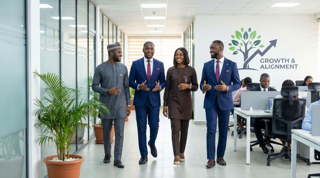 “Professional business team representing sustainable growth, leadership, and organizational success.”