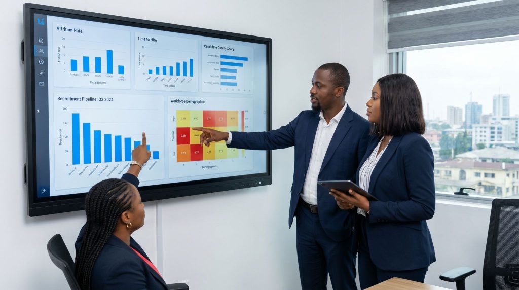 Recruitment analytics helping organizations improve hiring decisions and workforce planning.