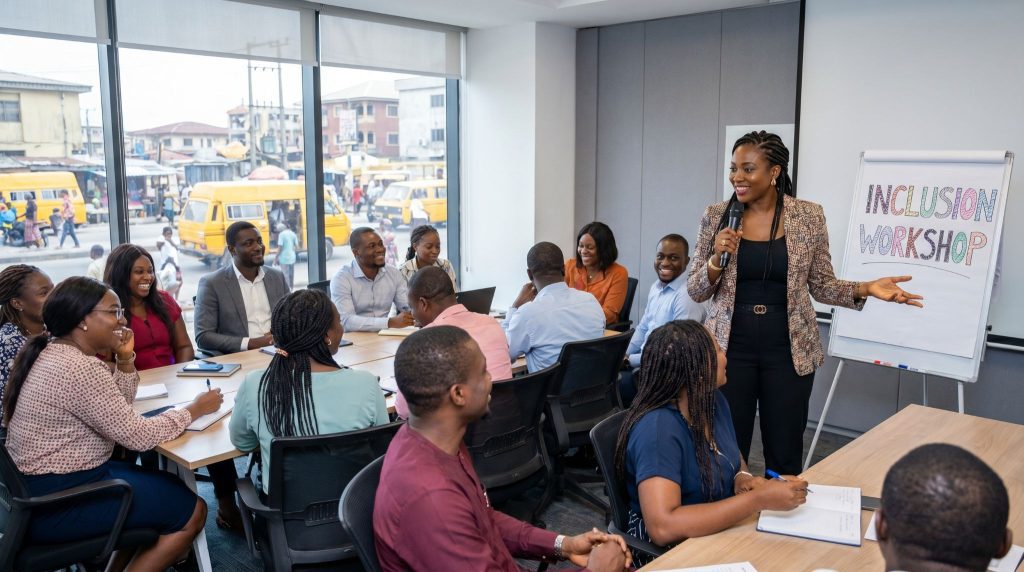 HR professional leading diversity, equity, inclusion, and belonging initiatives.
